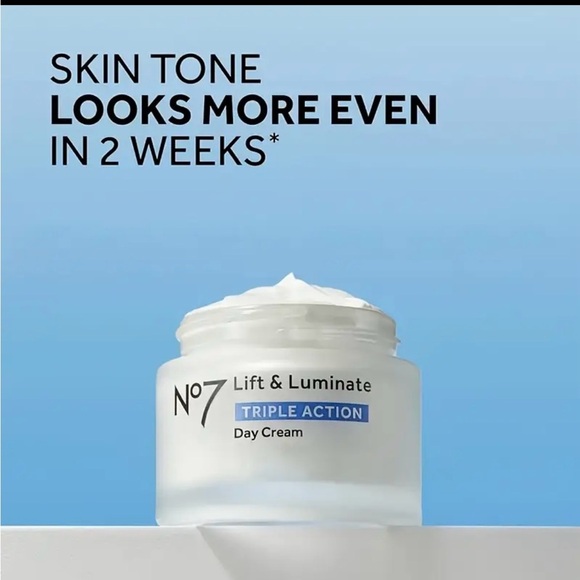 No7 Lift & Luminate Triple Action SPF15 Age Defying Day Cream 1.69oz - Picture 3 of 6